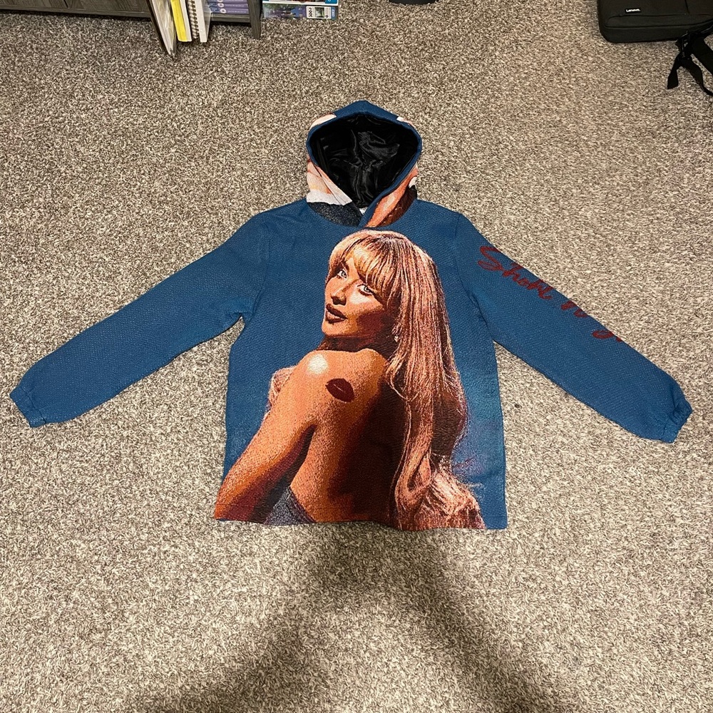Short N Sweet Sabrina Carpenter Tapestry Hoodie